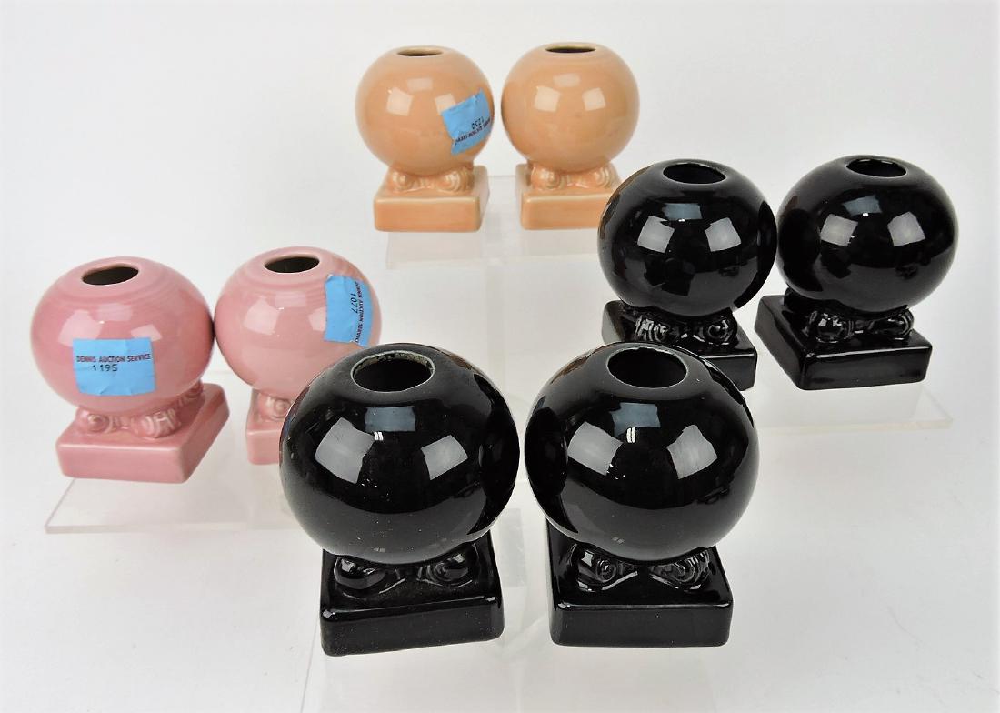 Fiesta Post 86 lot of 4 pair round candle (1 of 1)