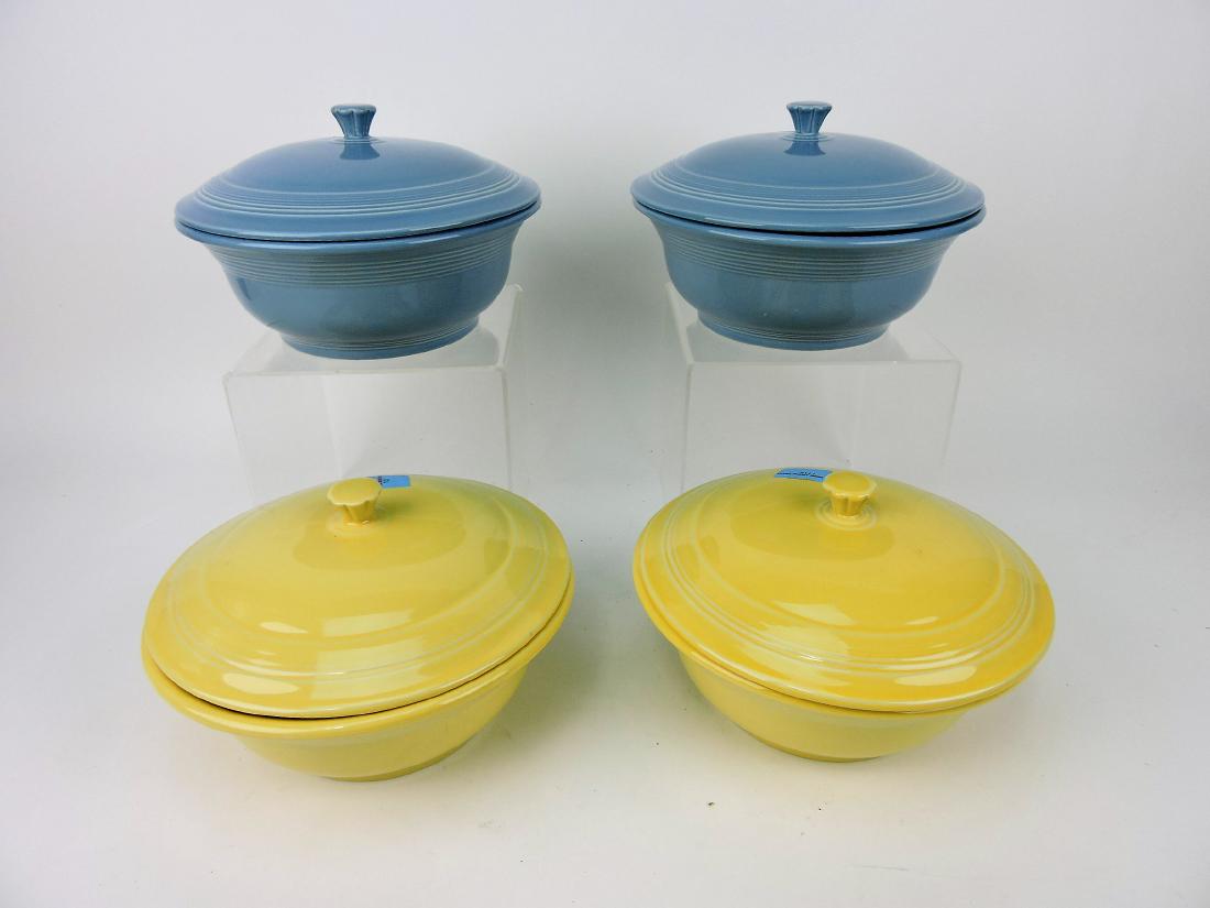 Fiesta Post 86 lot of 4 casseroles; (1 of 1)