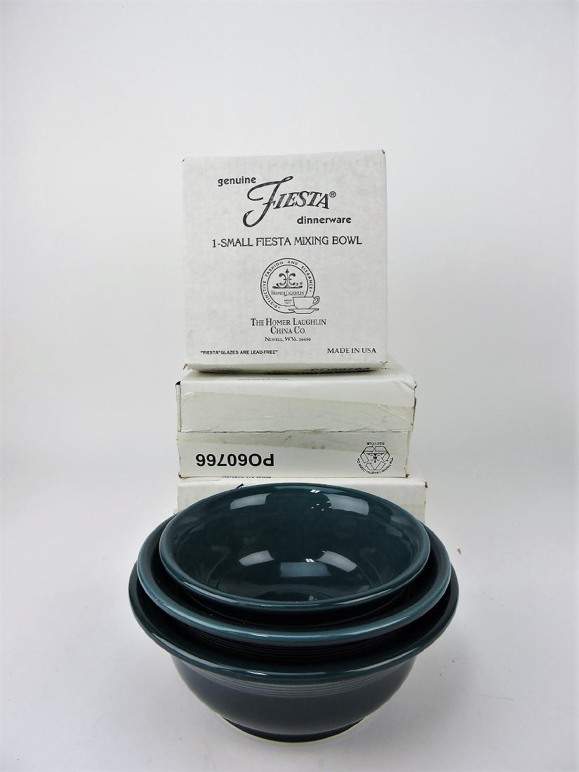 Fiesta Post 86 juniper mixing bowl set, (1 of 1)