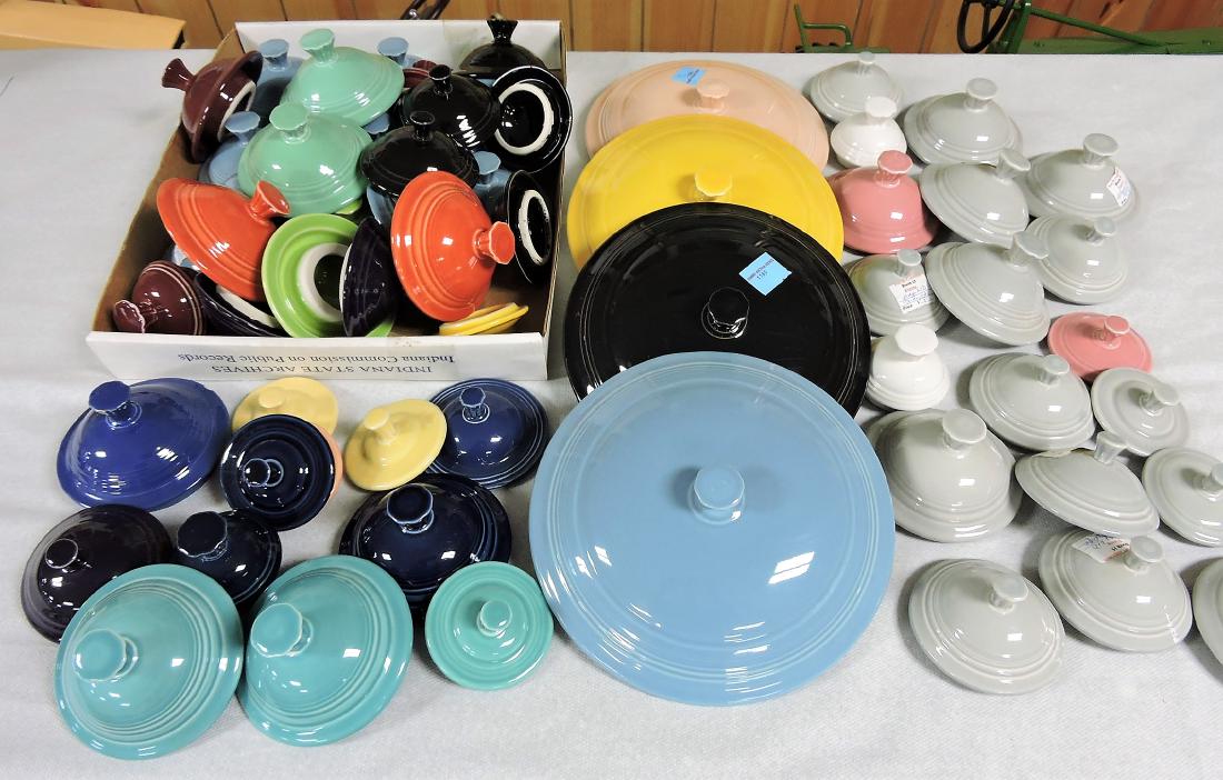 Fiesta Post 86 lot of 65 lids; casserole, (1 of 1)