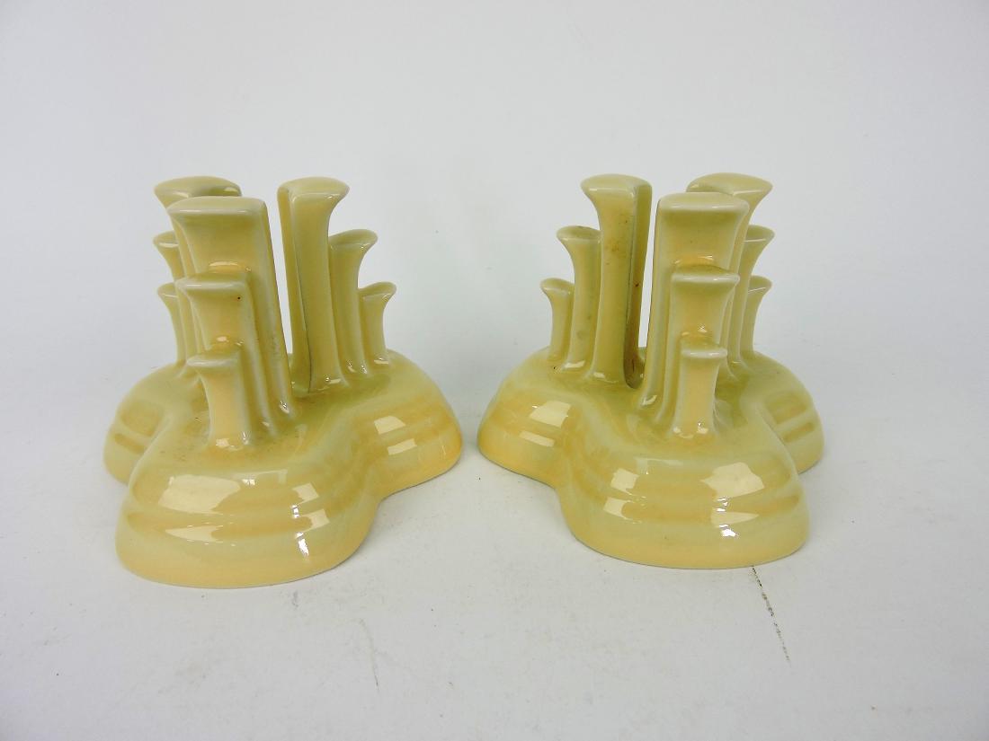 Rare Fiesta Post 86 pair of ivory pyramid (1 of 2)