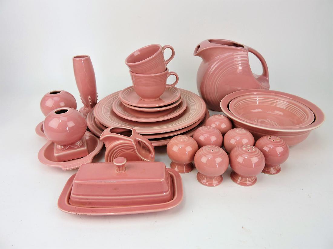 Fiesta Post 86 lot of 24 rose pcs: .