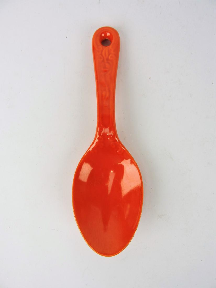 Fiesta Kitchen Kraft red spoon, minor (1 of 1)