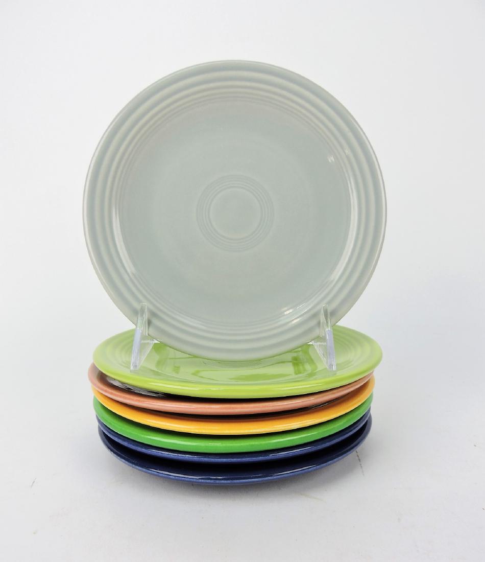 Fiesta 6" plate group, lot of 7 (1 of 1)