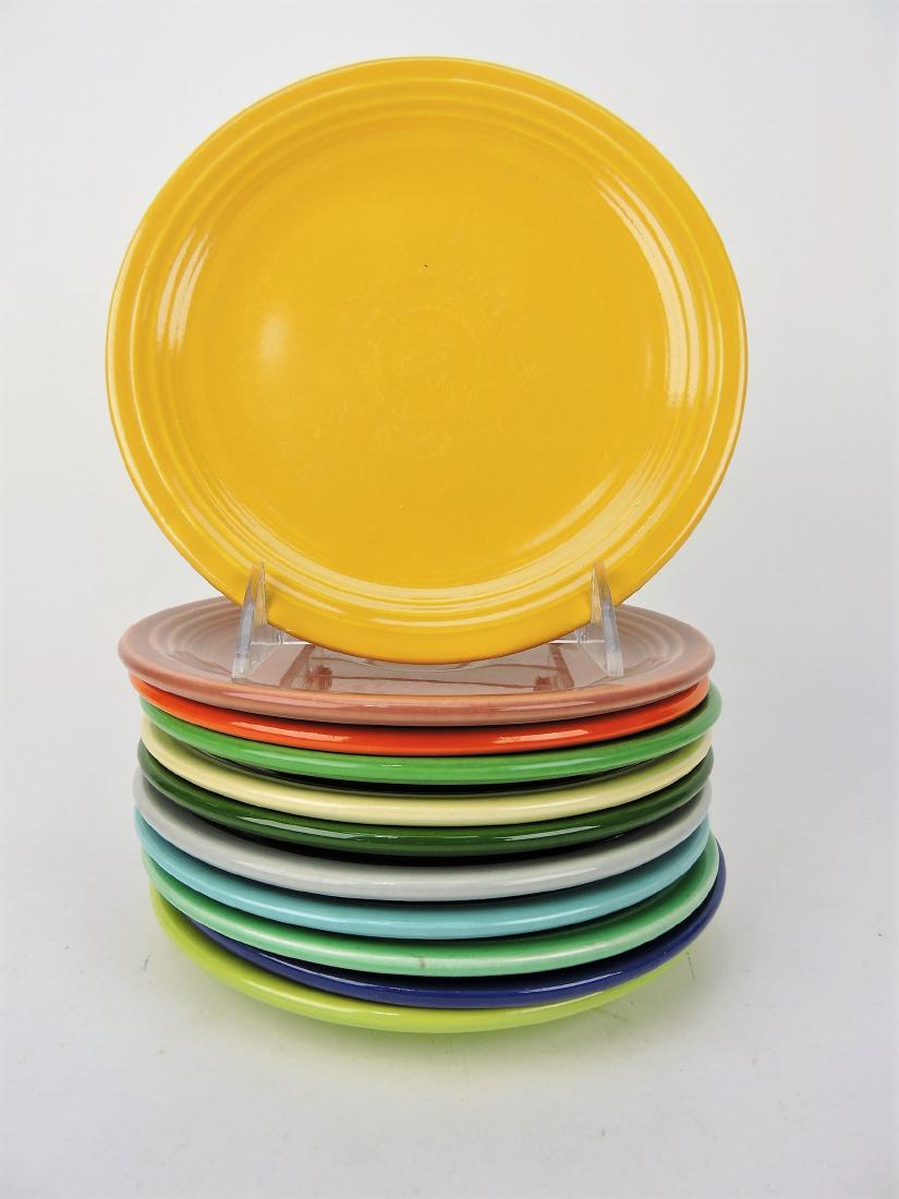 Fiesta 7" plate group, all 11 colors (1 of 1)