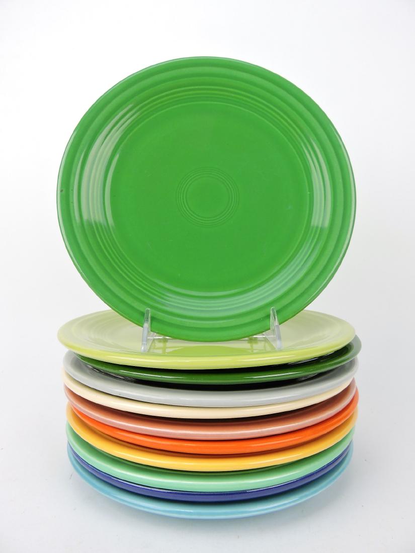 Fiesta 9" plate group, all 11 colors (1 of 1)