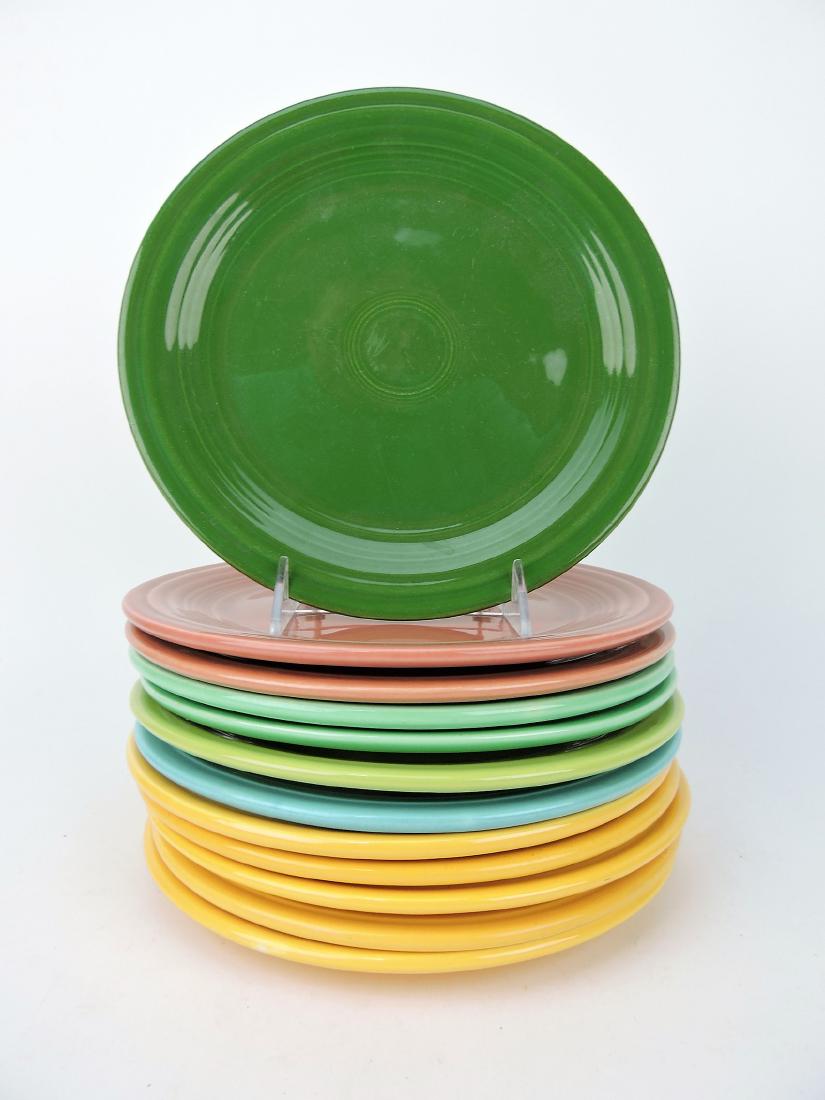 Fiesta 9" plate group, lot of 12 (1 of 1)