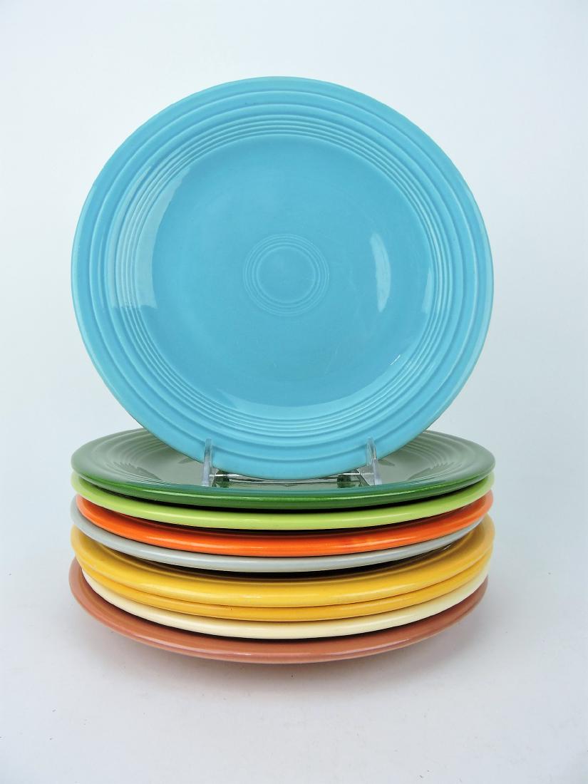 Fiesta 10" plate group, lot of 9 (1 of 1)