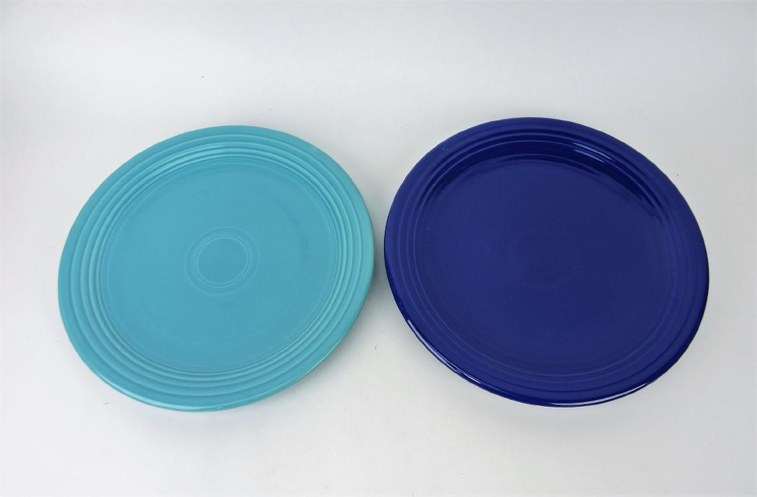 Fiesta 13" chop plate group; cobalt,: turquoise