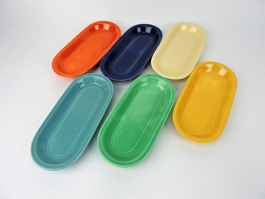 Fiesta utility tray group, all 6 original (1 of 1)