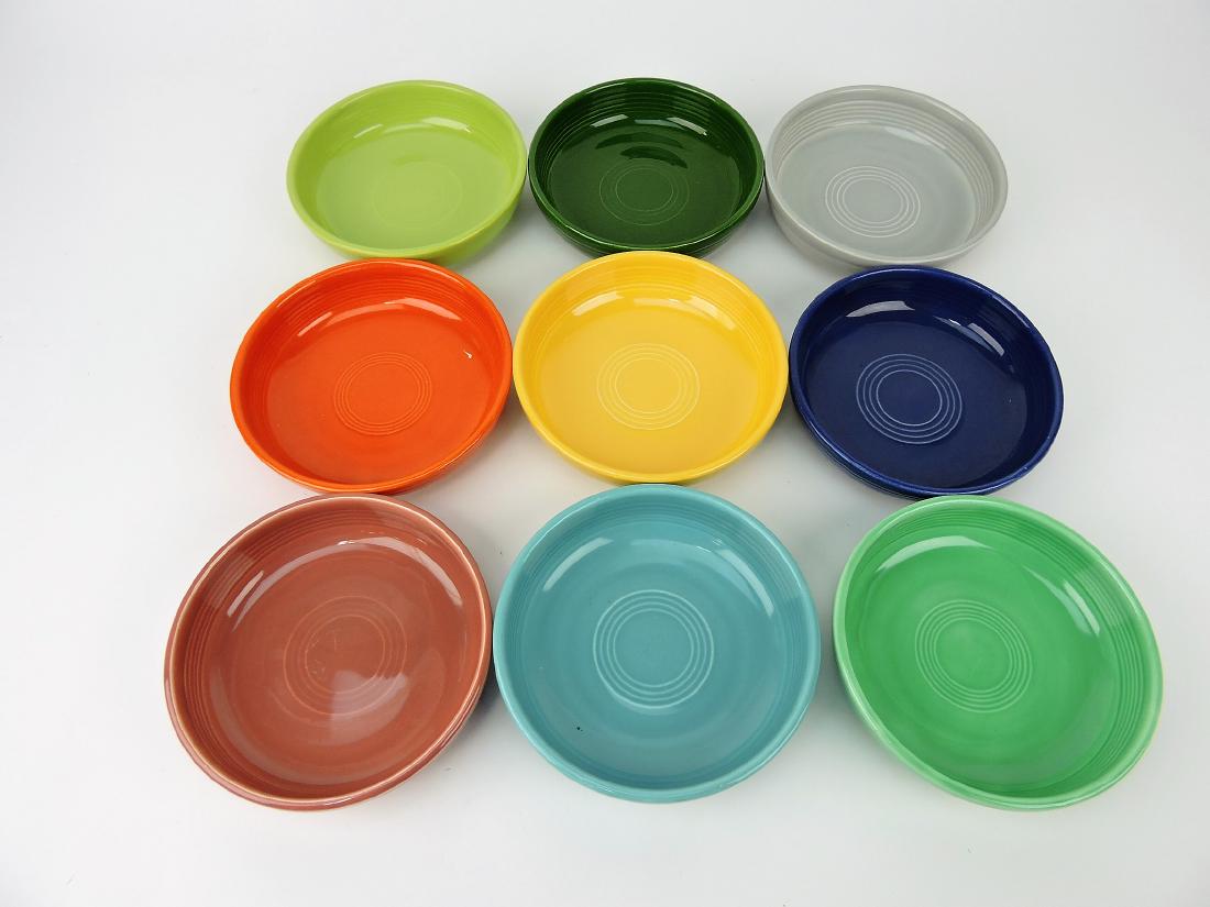 Fiesta 6" dessert group, 9 mixed (1 of 1)