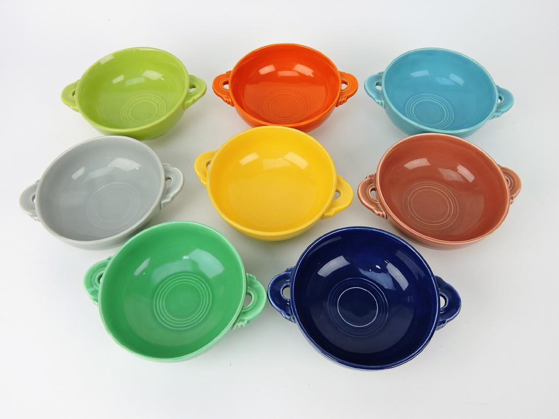 Fiesta cream soup group, 8 mixed (1 of 1)