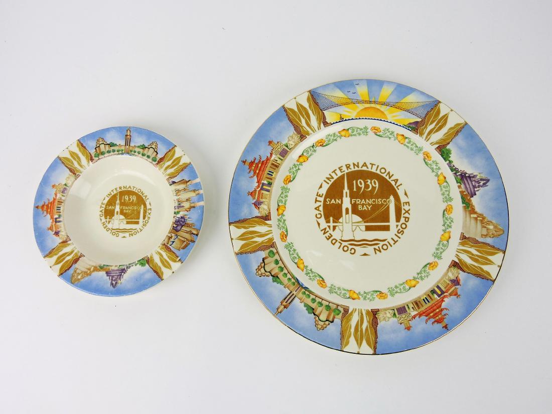 Fiesta Golden Gate Expo 1939 ashtray (1 of 1)