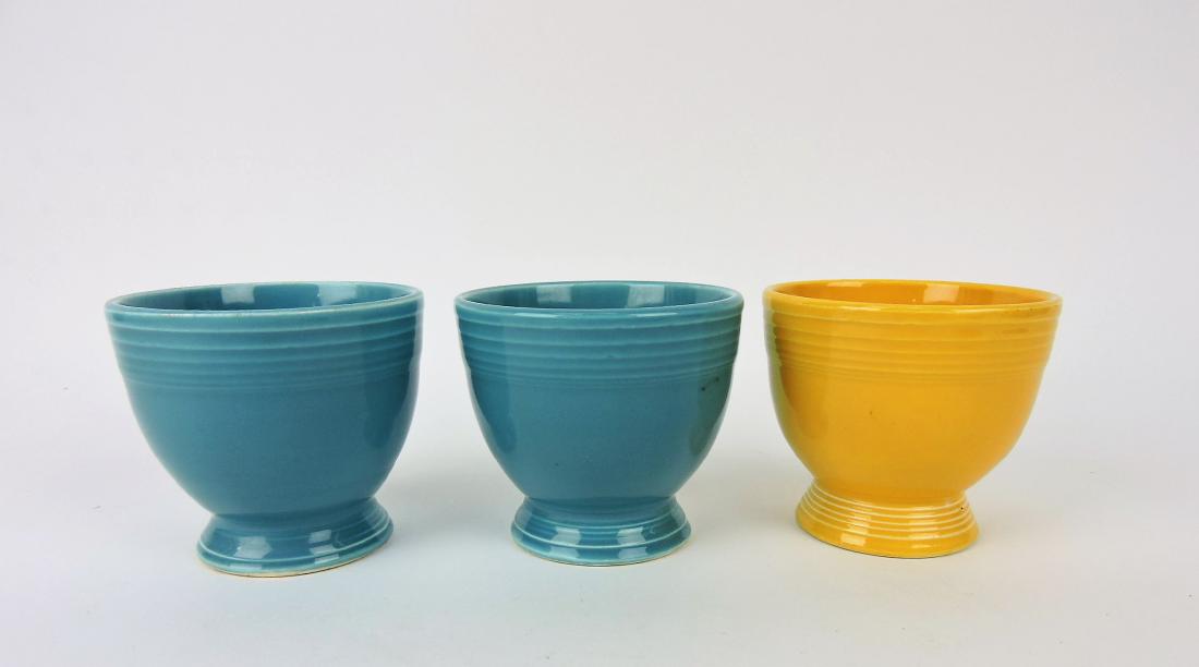 Fiesta egg cup group; 2 turquoise, (1 of 1)