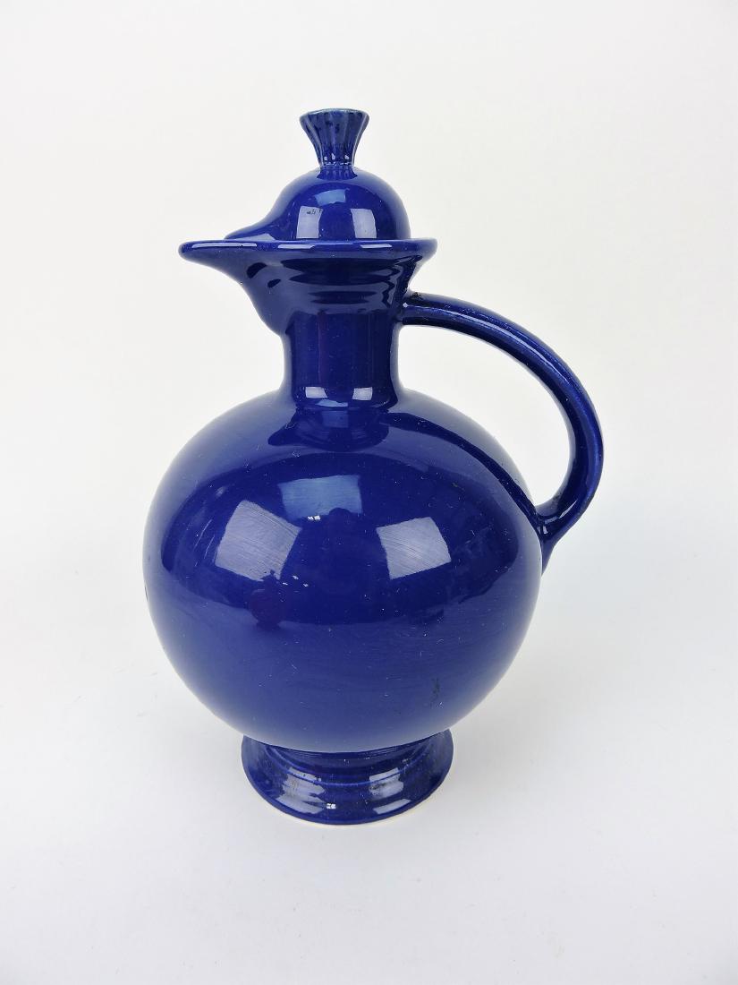 Fiesta water carafe, cobalt (1 of 1)