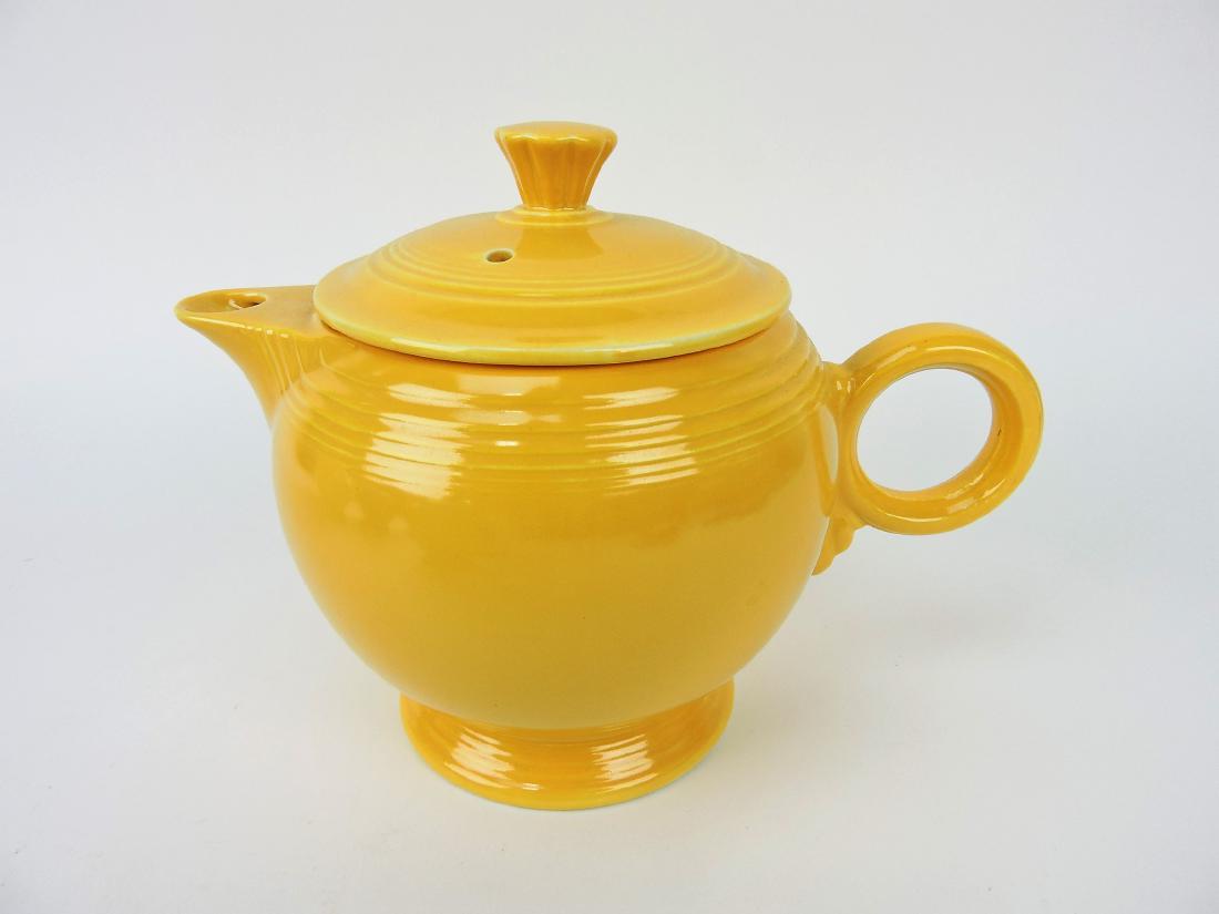 Fiesta large teapot, yellow (1 of 1)
