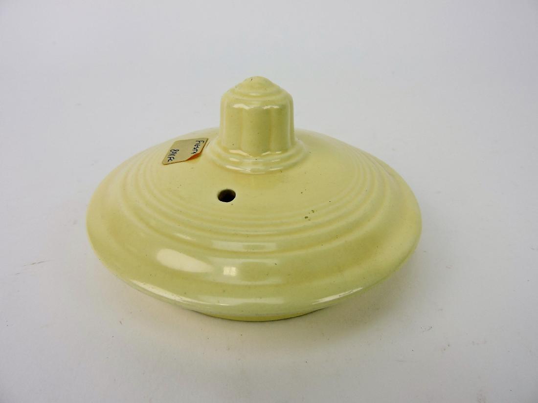 Fiesta medium teapot lid, ivory (1 of 1)
