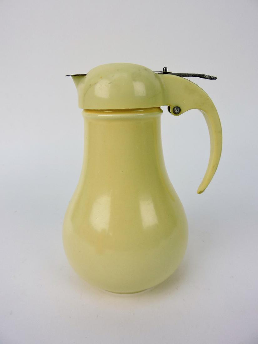 Fiesta syrup pitcher, ivory (1 of 1)