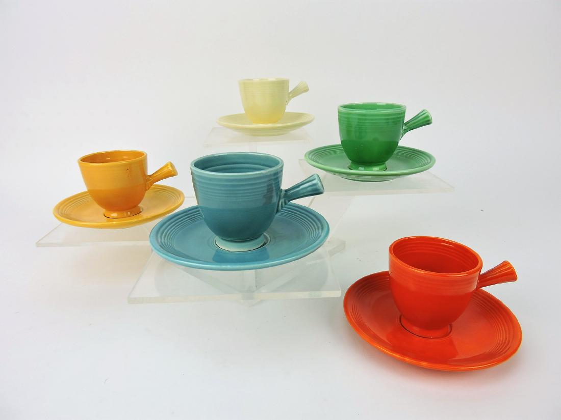Fiesta demitasse cup & saucer group, (1 of 1)