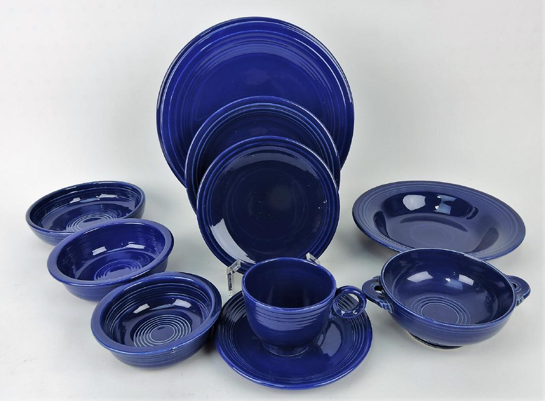 Fiesta cobalt 11 piece place setting, (1 of 1)