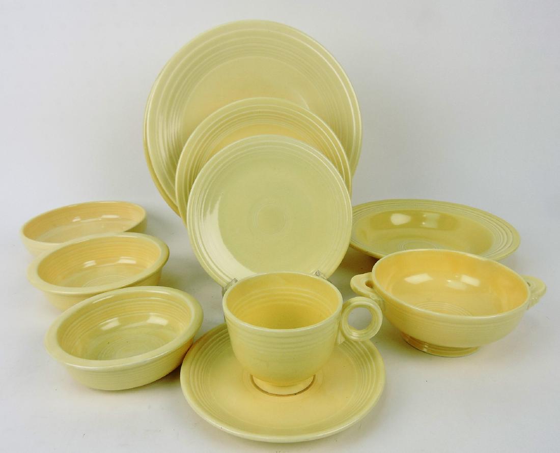 Fiesta ivory 11 piece place setting, (1 of 1)