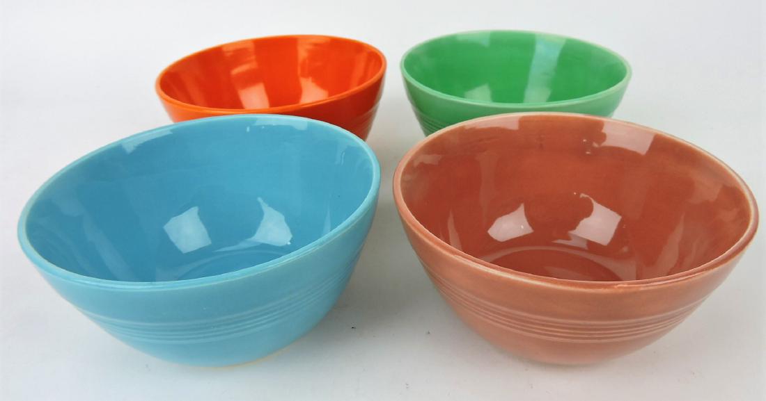 Fiesta Harlequin lot of 4 - 36s: bowls