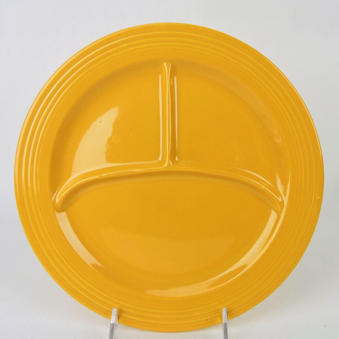Fiesta 10 1/2" compartment plate, (1 of 1)