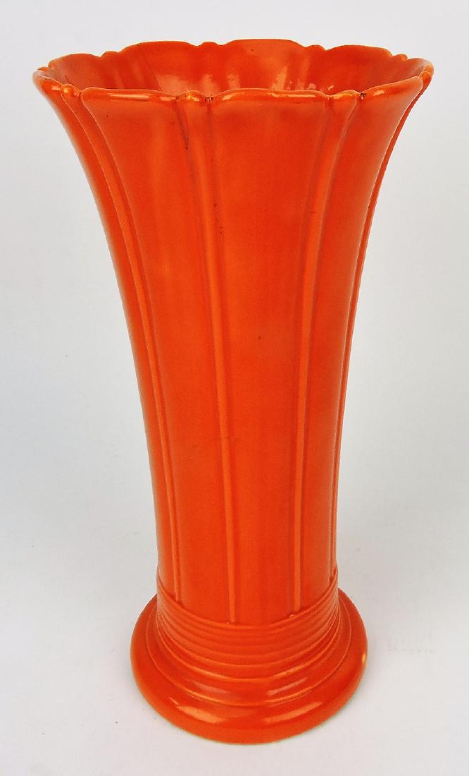 Fiesta 12" flower vase, red, (1 of 1)