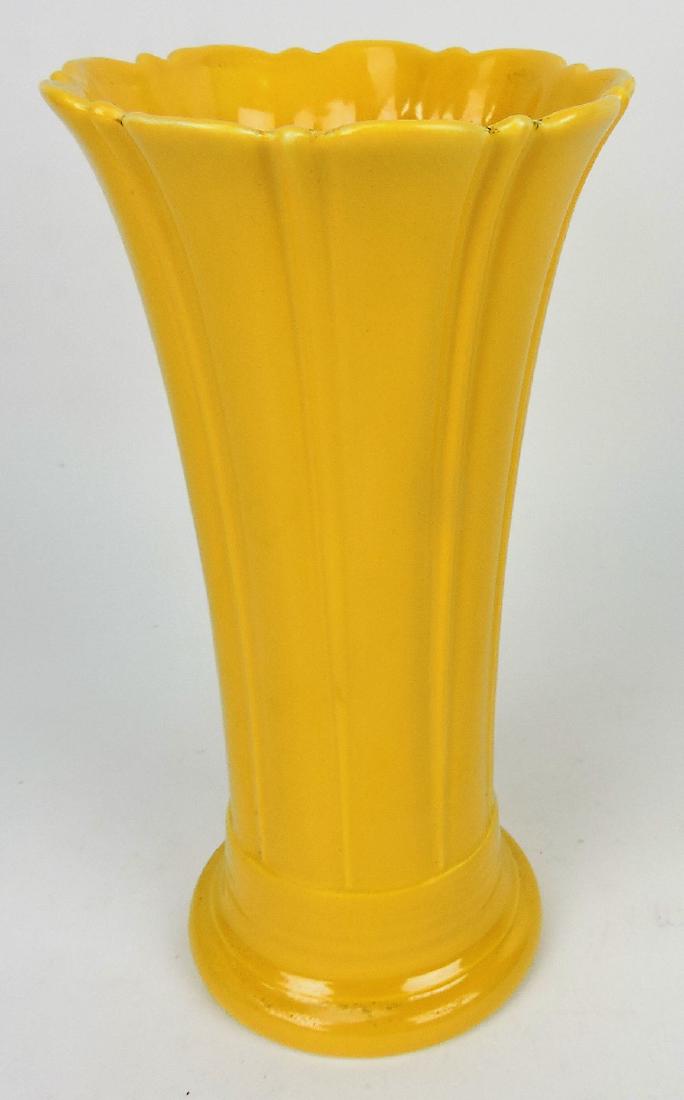 Fiesta 10" flower vase, yellow (1 of 1)