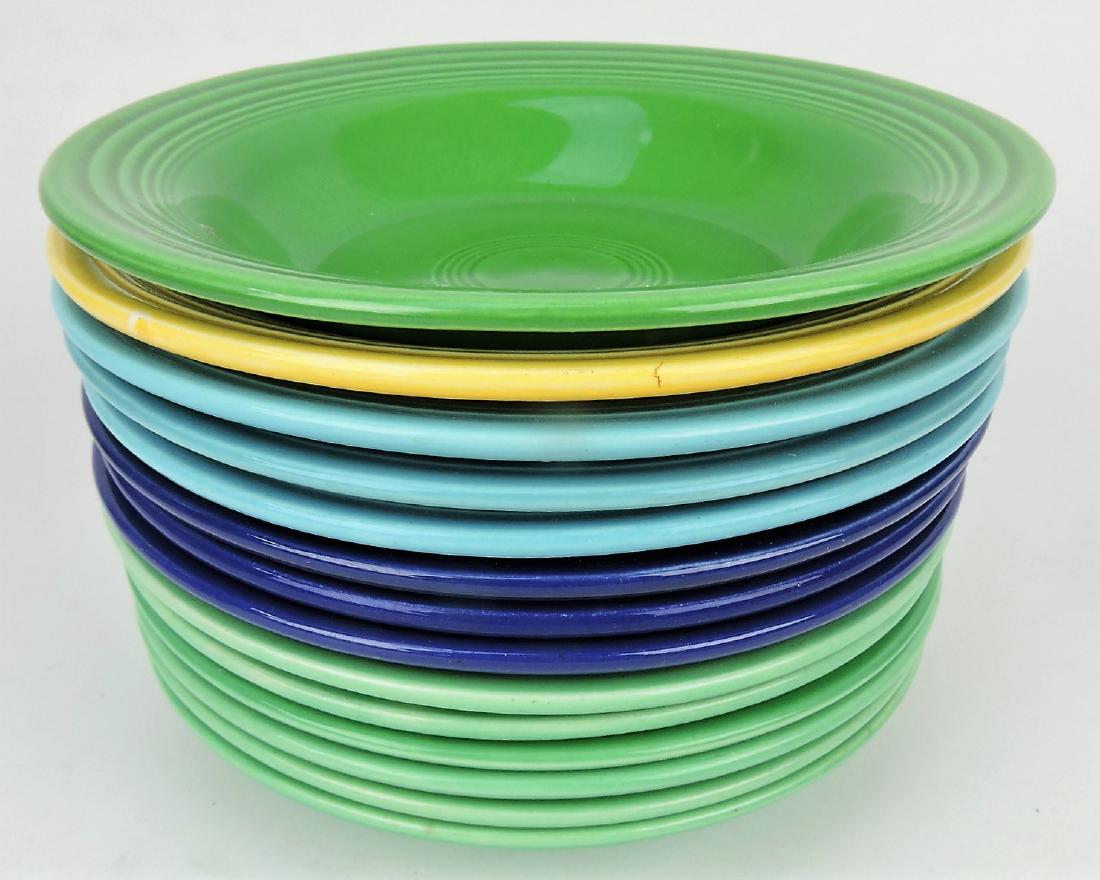 Fiesta deep plate group, 14 mixed (1 of 1)