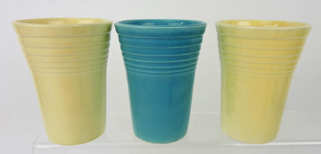 Fiesta water tumbler group,: 3 mixed colors