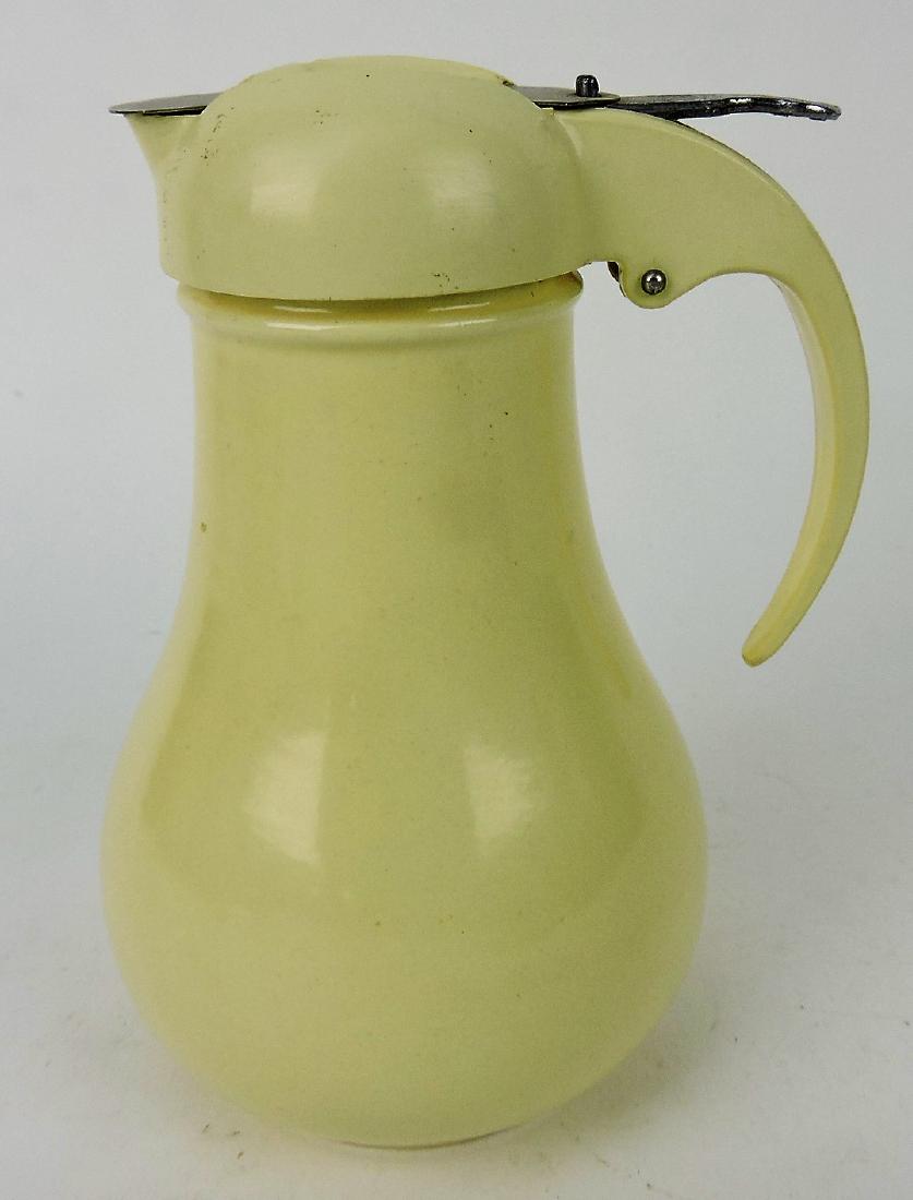 Fiesta syrup pitcher, ivory (1 of 1)