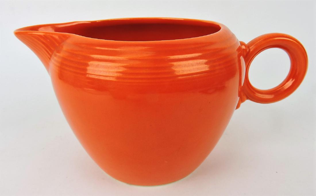 Fiesta two pint jug, red (1 of 1)