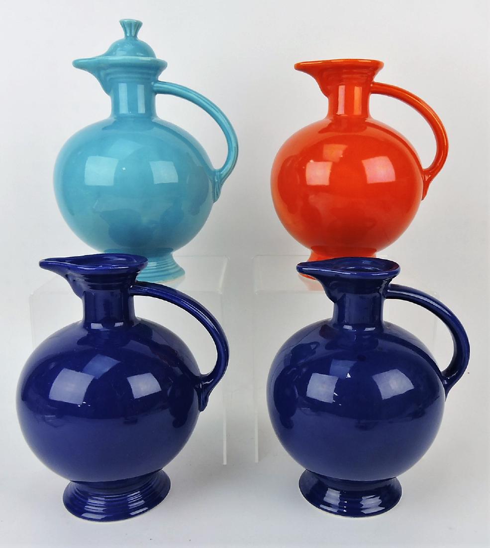 Fiesta water carafe group, turquoise (1 of 1)