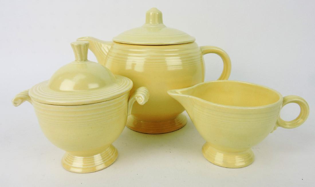 Fiesta medium teapot, cream & (1 of 1)