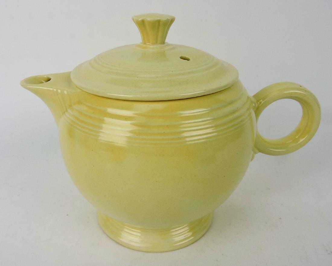 Fiesta large teapot, ivory (1 of 1)