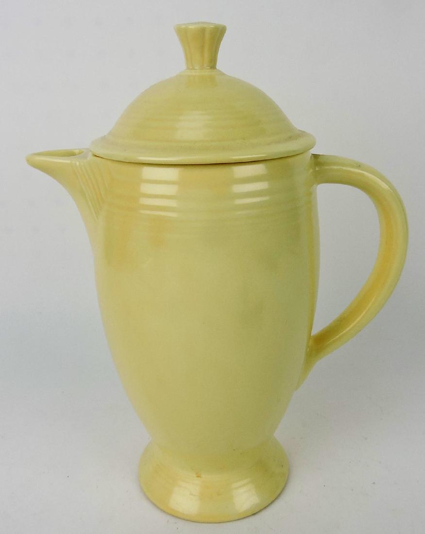 Fiesta coffee pot, ivory (1 of 1)