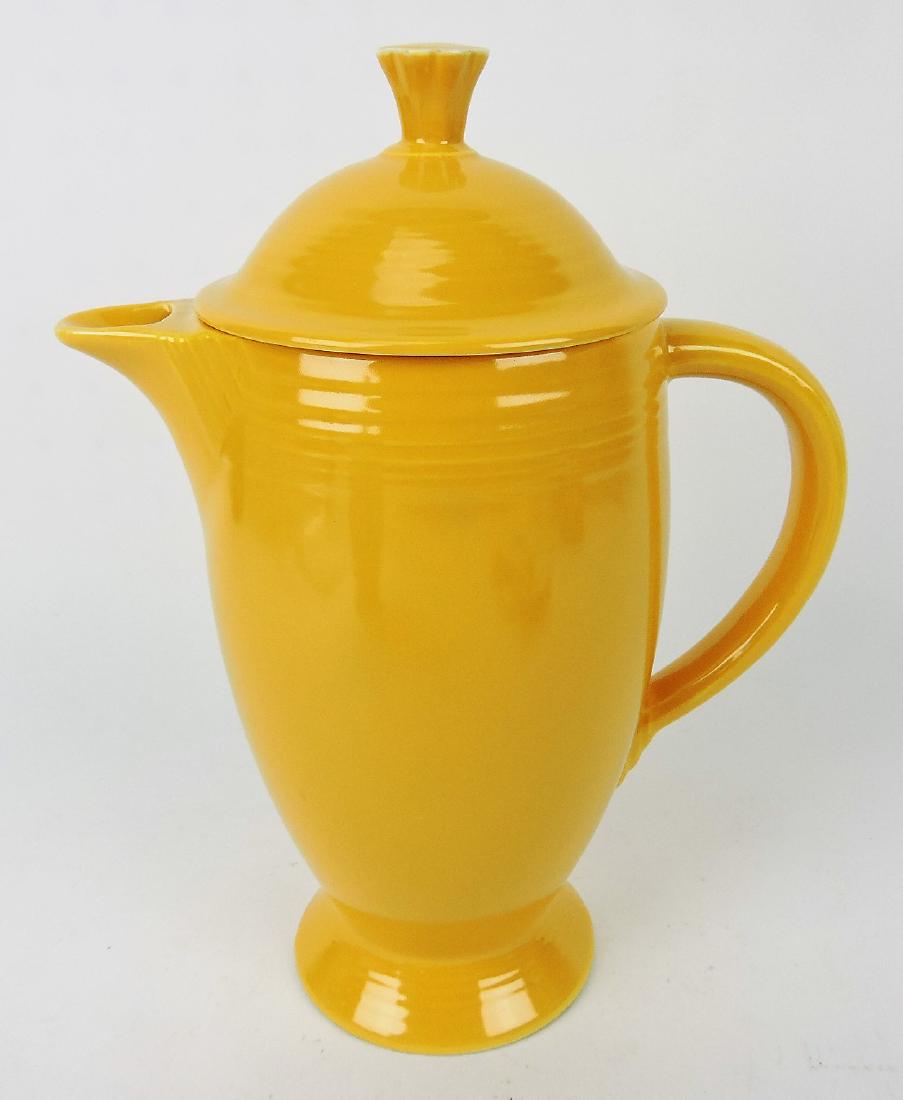 Fiesta coffee pot, yellow (1 of 1)