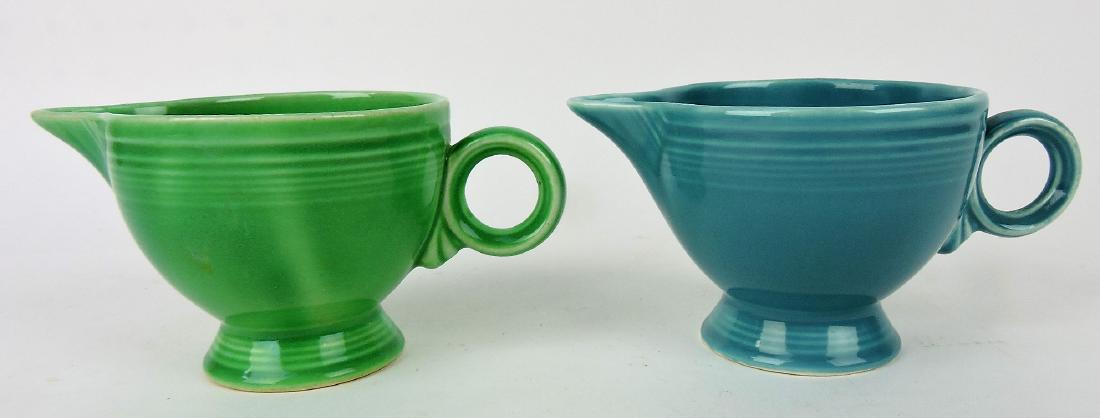 Fiesta creamer group, green and: turquoise