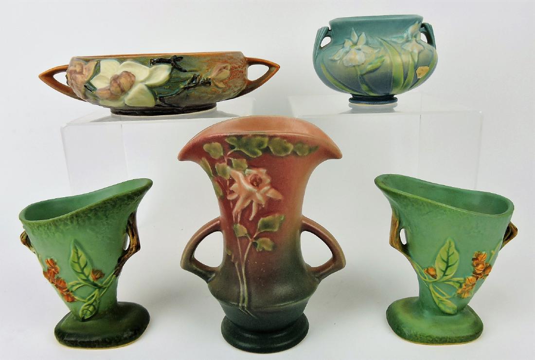 Roseville lot of 5 pieces (1 of 1)