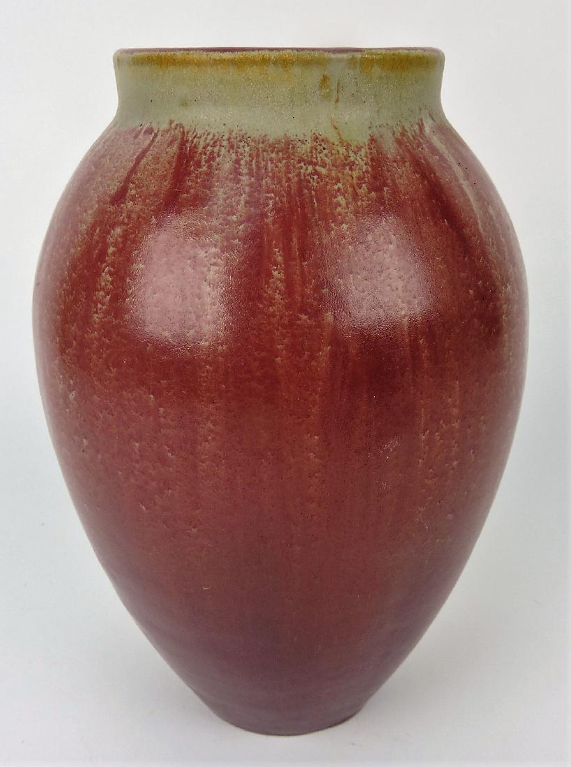 Fulper pottery vase, 9 1/2": .