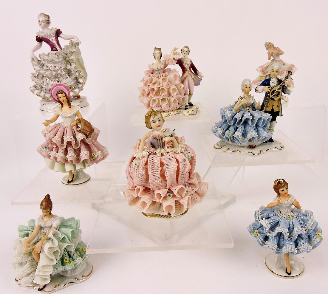 Dresden and Dresden style lot of (1 of 1)