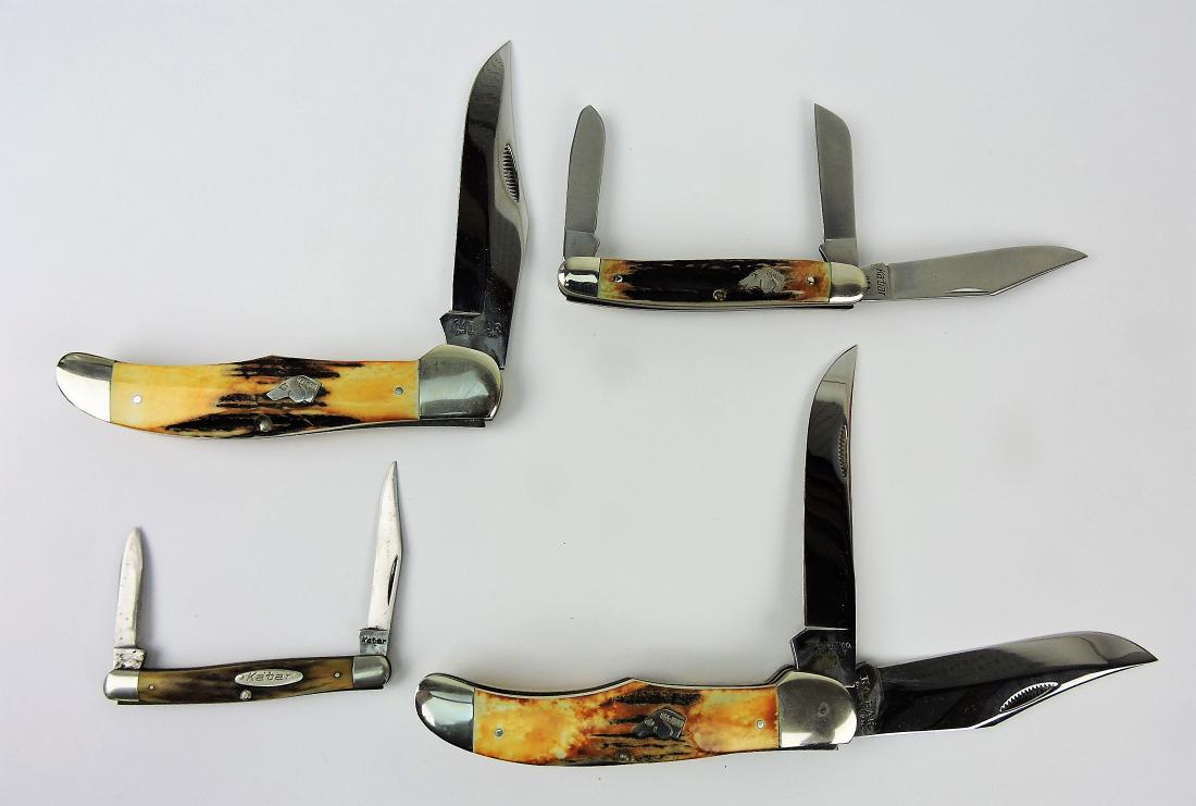 Ka Bar lot of 4 pocket knives; (1 of 1)