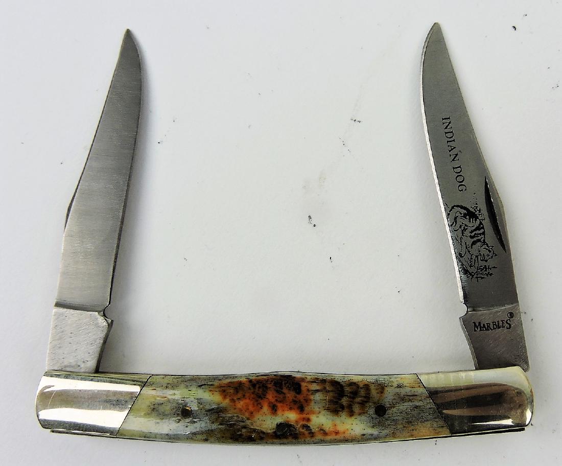 Marbles "Indian Dog" two blade: pocket knife