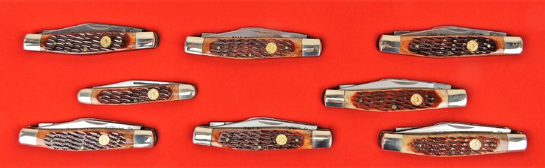 Puma set of 8 pocket knives in (1 of 1)