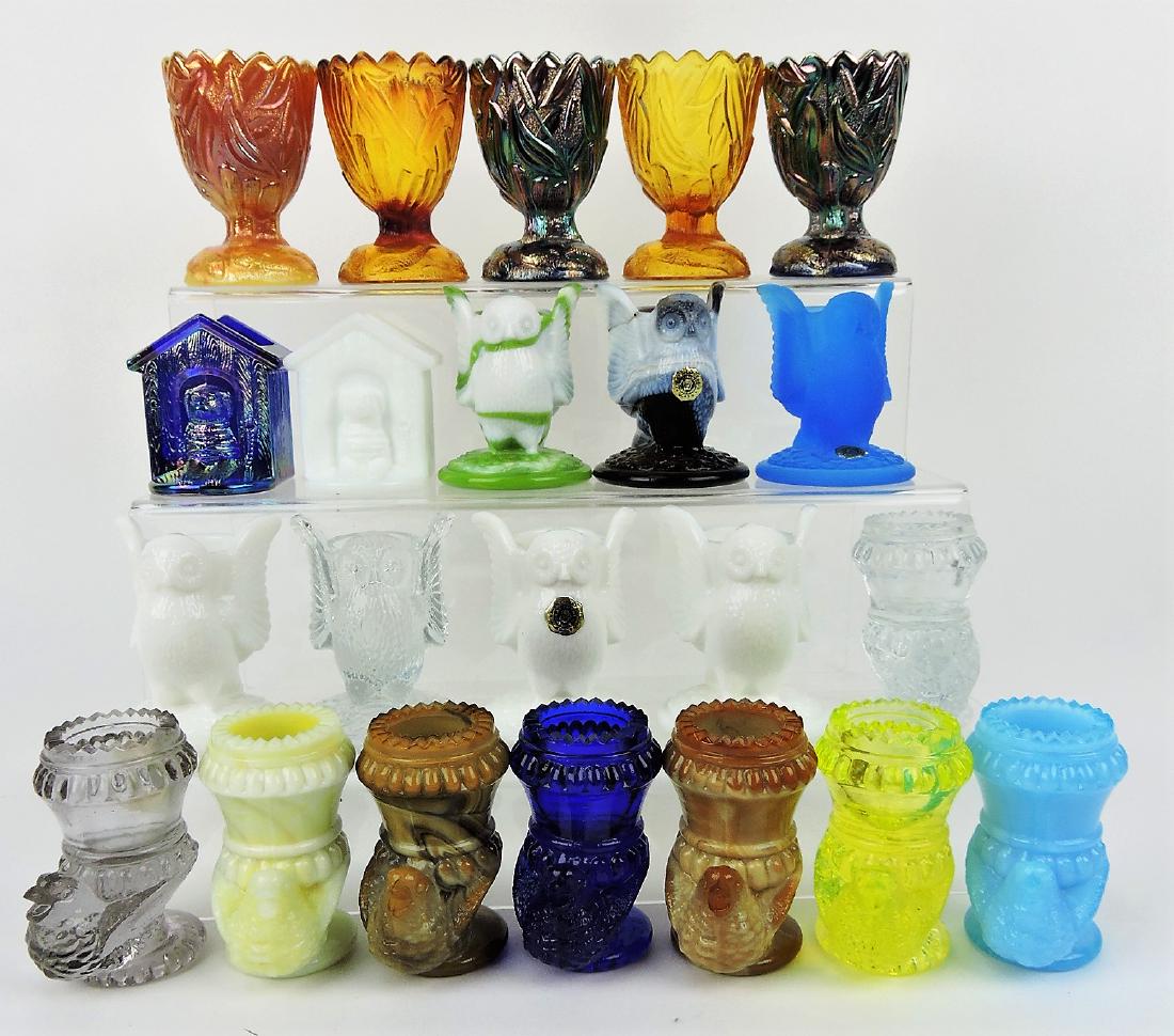 Westmoreland lot of 22 toothpick: holders