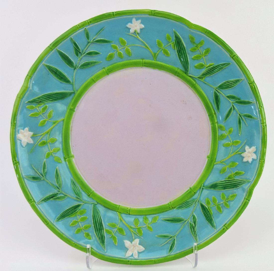 Minton majolica jardiniere stand: .