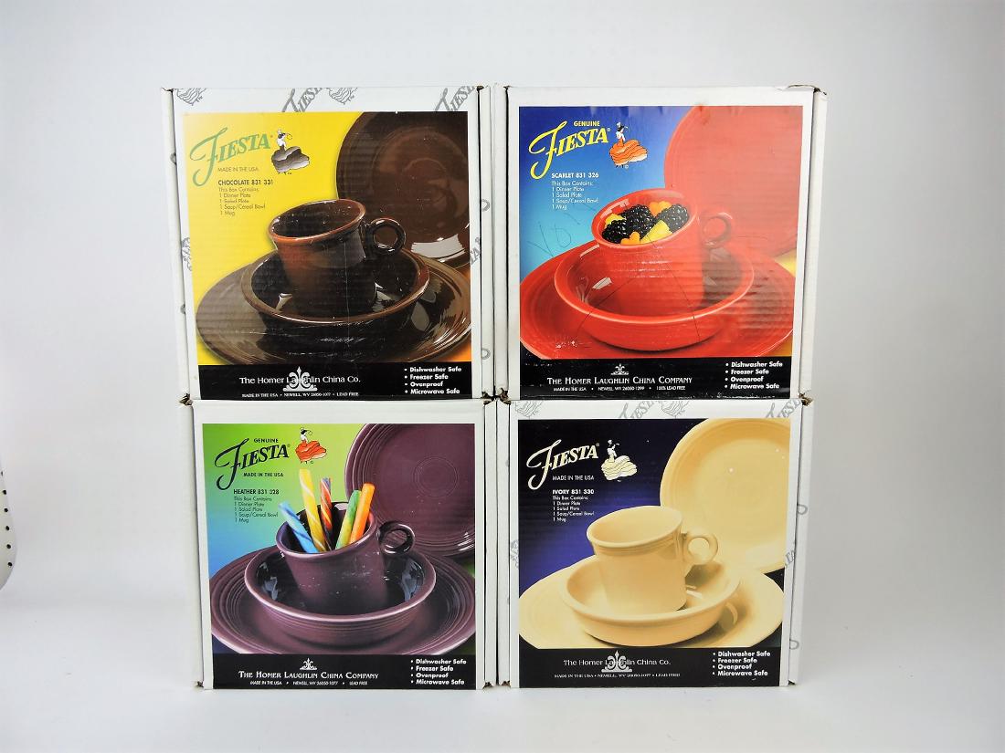 Fiesta Post 86 lot of 4 - 4 piece place (1 of 1)