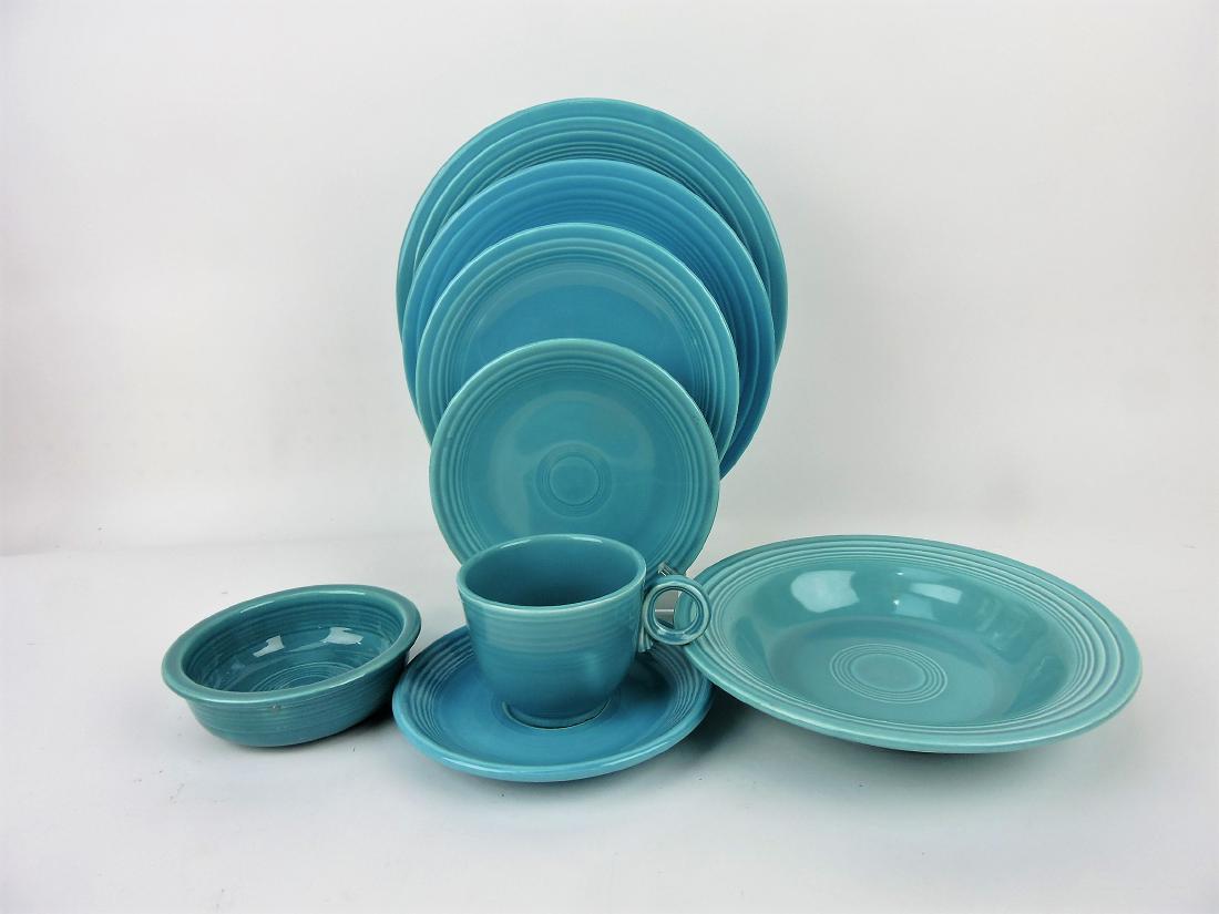Fiesta turquoise 8 piece place (1 of 1)