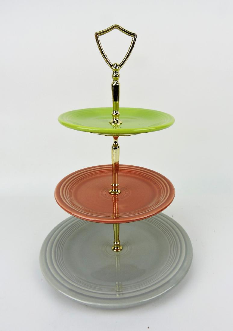 Fiesta 3 tier tidbit tray, 50's colors (1 of 1)